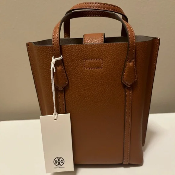 NWT Tory Burch Perry Mini N/S Crossbody Tote - Picture 6 of 8